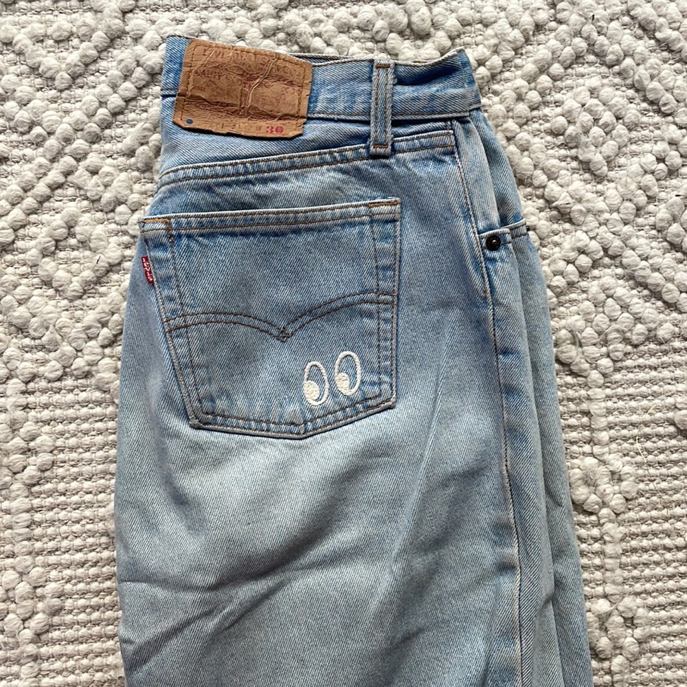Levi’s Vintage High Rise Straight Leg Jeans